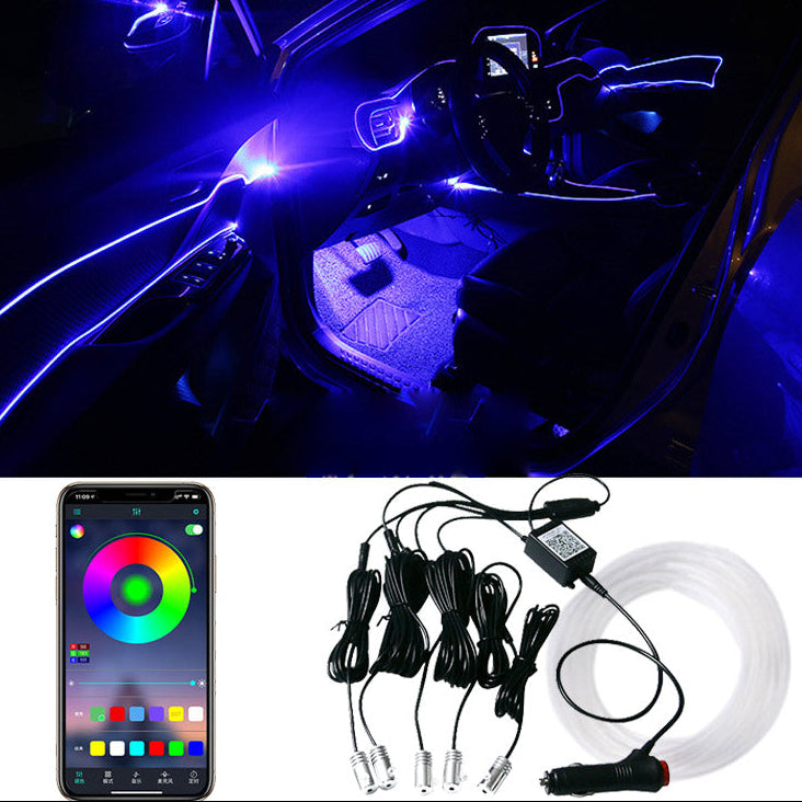 RGB Interior Ambient Lighting Kit – App & Music Sync